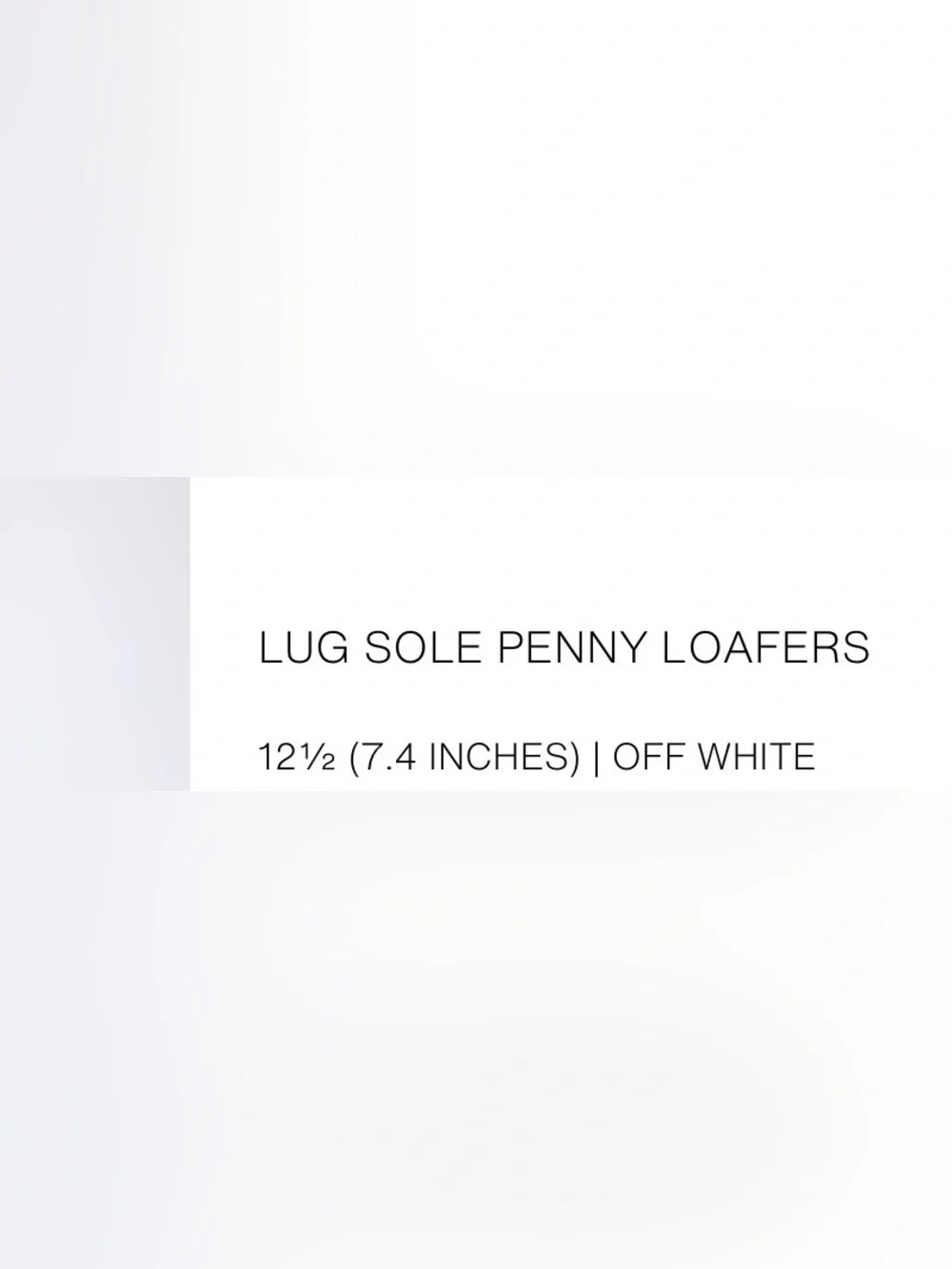 Zara kids size 12.5 ( 30) Lug solePenny Loafer in Beige with Black Platform Sole